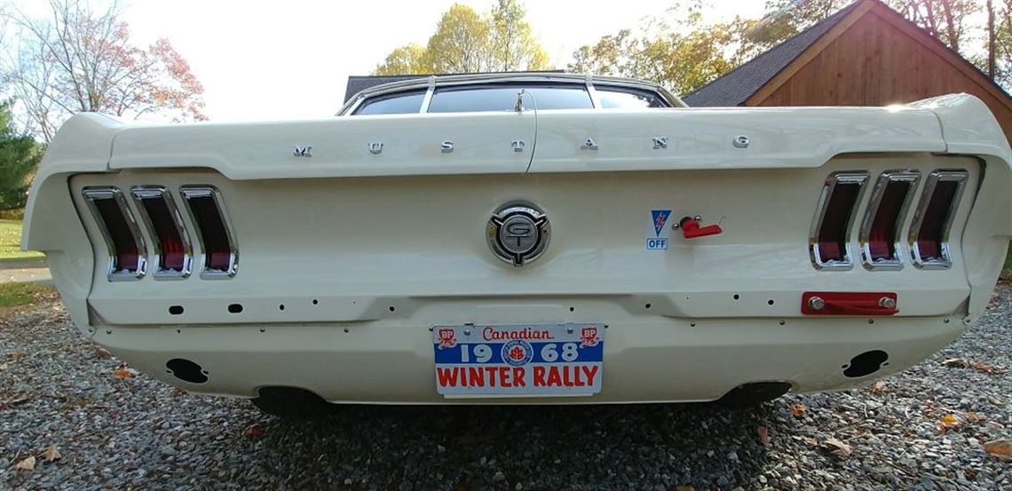 mustang rear mustang rear