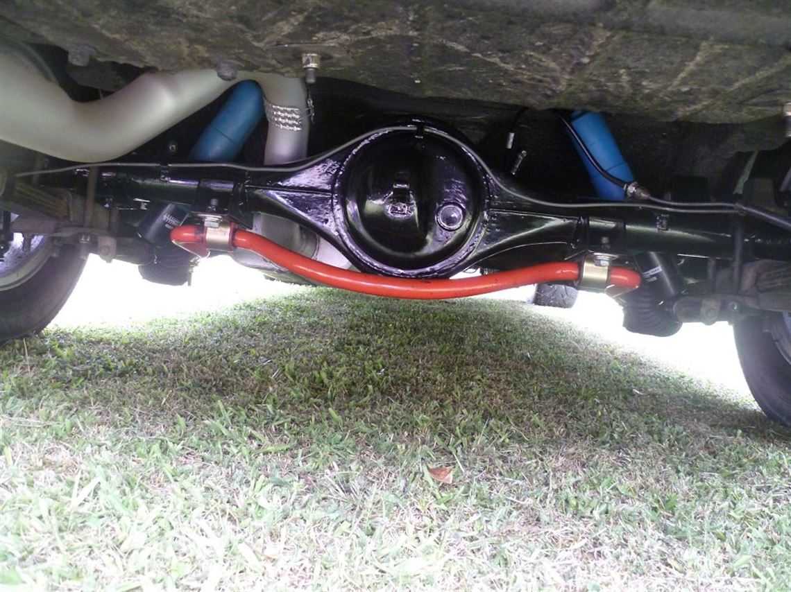 Rear under
