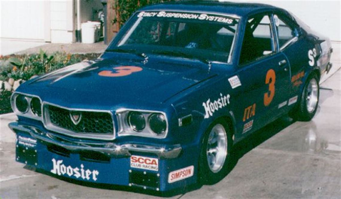 Mazda Rx3 Race Car race-cars.com - 1973 Mazda RX3 ITA Race Car