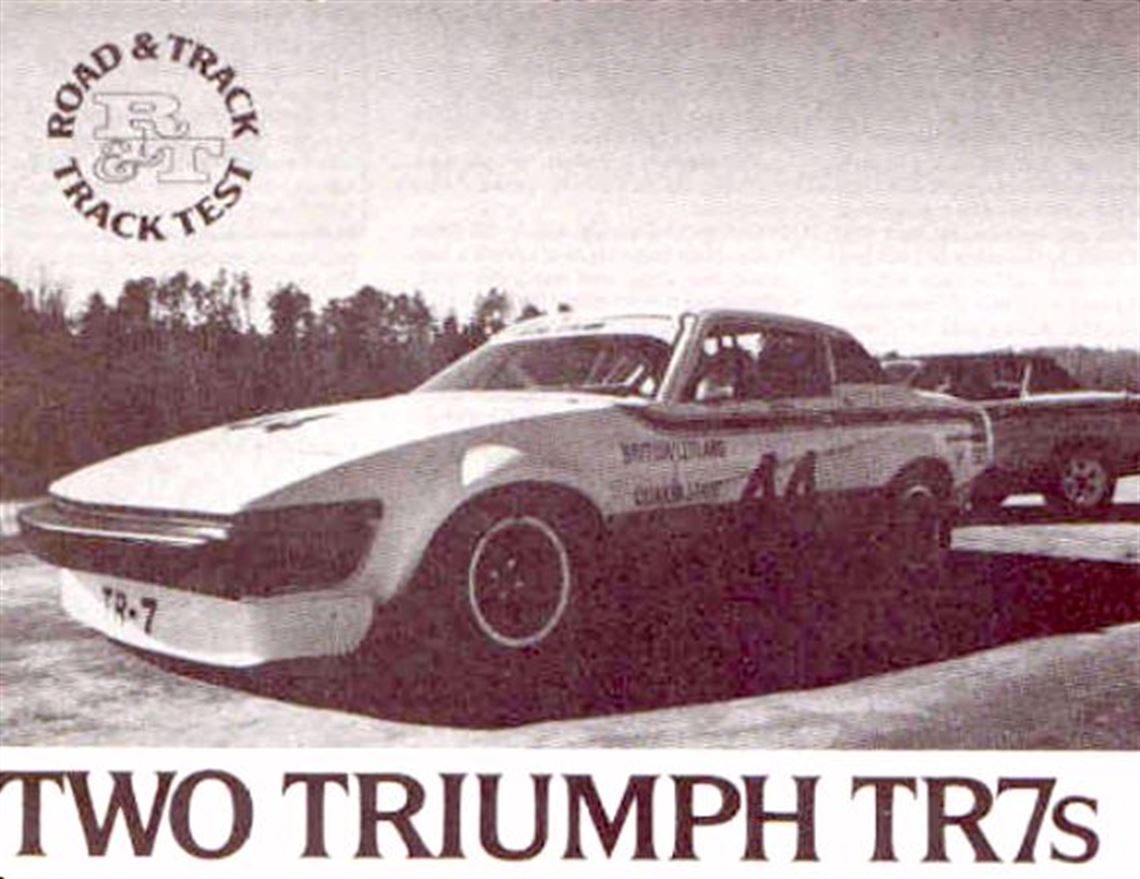 race-cars.com - 1975 Triumph TR7 Group 44 Race Car