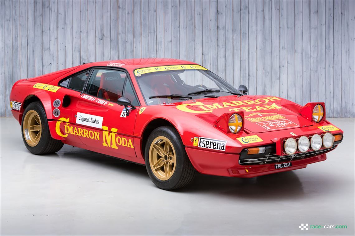 Race cars 1978 Ferrari 308 GTB Group B Period Rally Car race-cars-1978-ferrari-308-gtb-group-b-period-rally-car