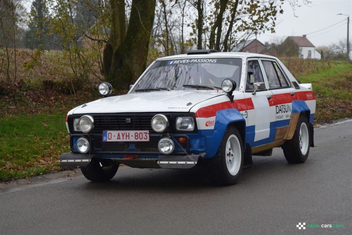 race-cars.com - 1978 Datsun Violet Group 4 Rally car